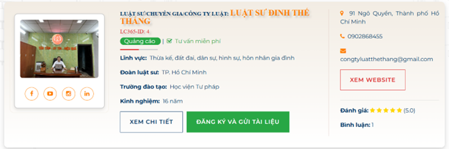 Đăng ký tư vấn