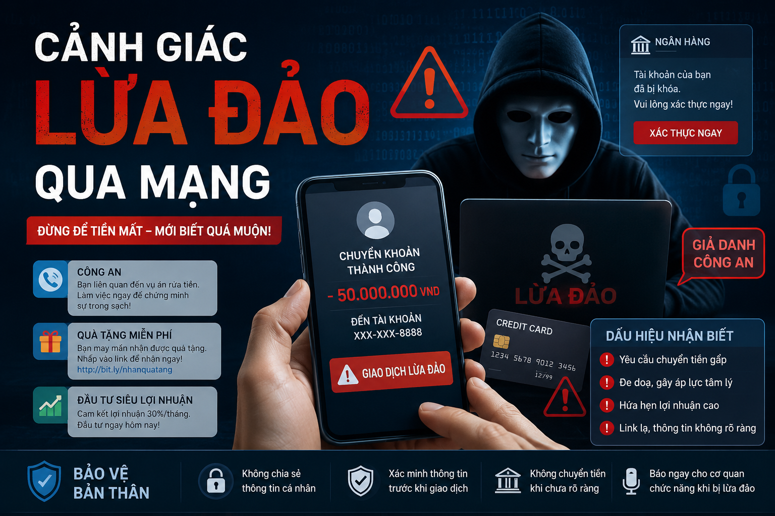 Bị lừa đảo trên mạng xã hội phải làm gì ? Cách lấy lại tiền, thu thập chứng cứ và bảo vệ tài sản